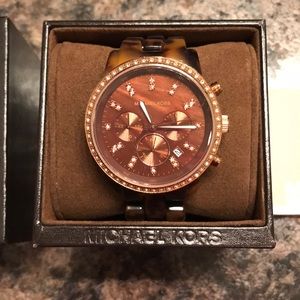 Michael Kors Tortoise Watch